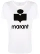 الصورة 1 من Isabel Marant Étoile تيشيرت بطبعة أمامية