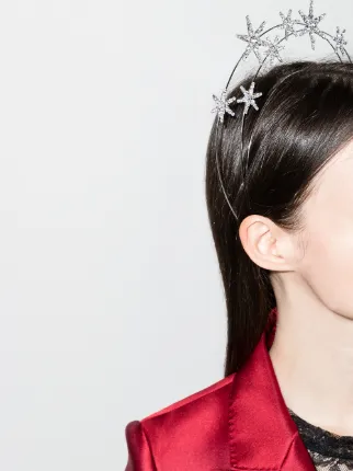 Ellerie crystal-embellished star headband展示图