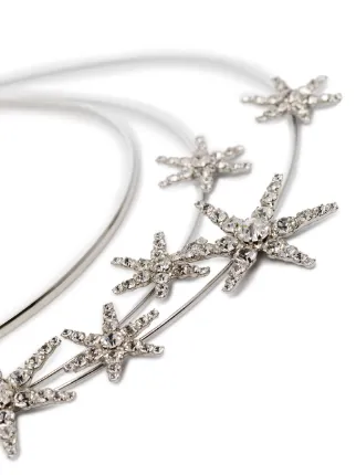 Ellerie crystal-embellished star headband展示图