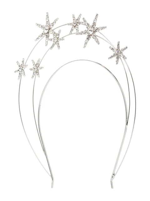 Jennifer Behr Ellerie crystal-embellished star headband