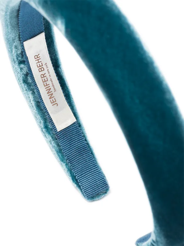 Jennifer Behr Tori ベルベット ヘアバンド 通販 - FARFETCH