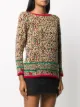Yves Saint Laurent Pre-Owned كنزة بنقش الزهور