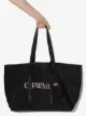 Off-White logo-print nylon tote bag