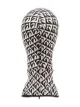 Marine Serre Lozange Moon print balaclava