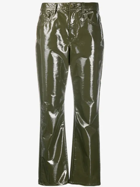 Vivetta pantalones capri revestidos