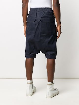 drop-crotch drawstring shorts展示图