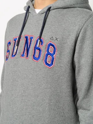 logo embroidered hoodie展示图