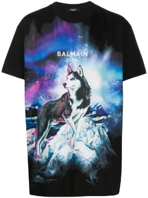 valentino wolf t shirt