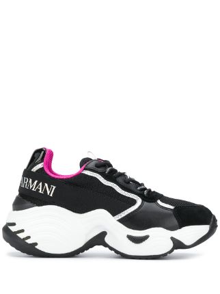 armani chunky trainers