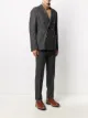Lardini double breasted pinstripe blazer
