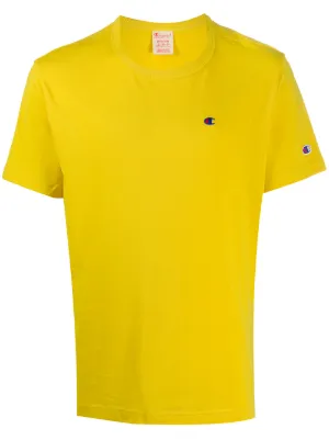 champion yellow tshirt