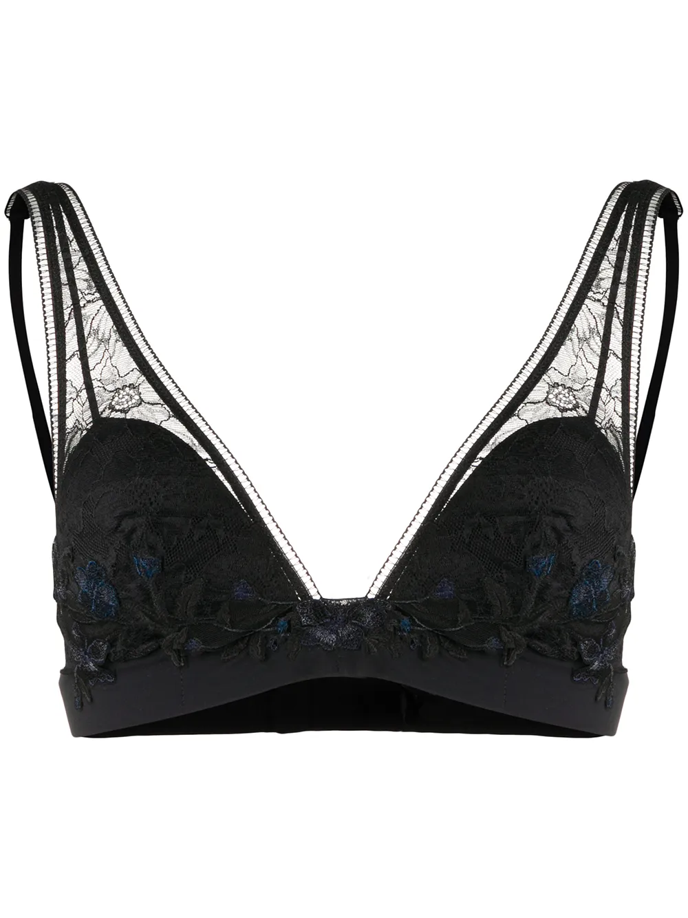 lace-detail bralette