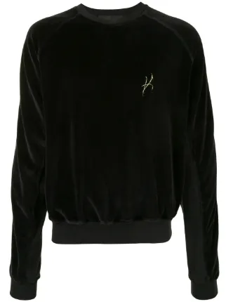 puma tape tie waist crew sweatshirt