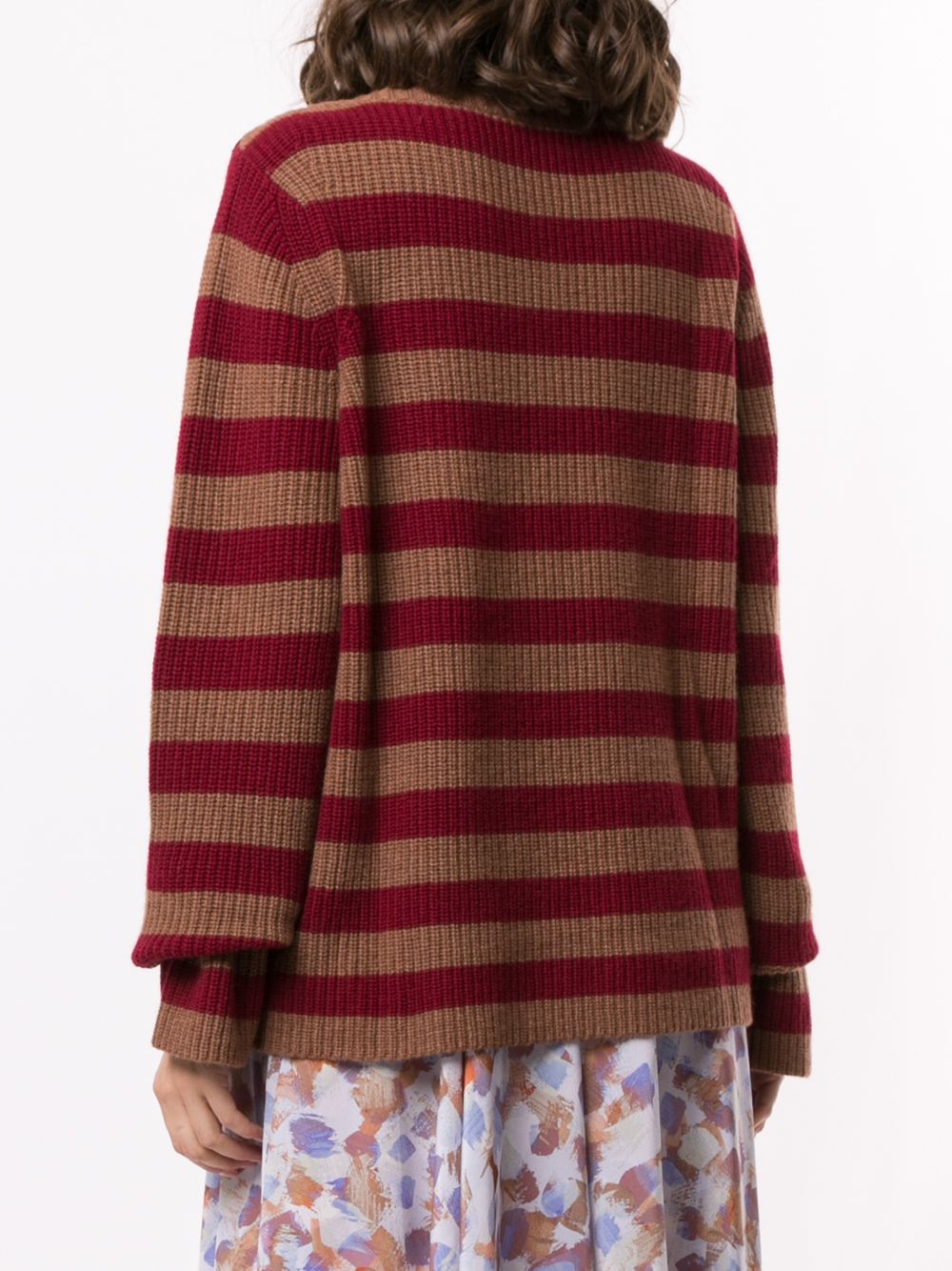 фото Lhd horizontal stripe knit jumper