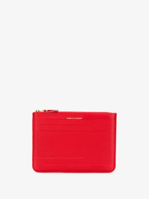 Comme Des Garçons Wallet portefeuille à motif géométrique