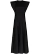 Image 1 of Lee Mathews Maleo tie-neck maxi dress