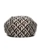 Image 2 of Marine Serre Moon Lozenge print beret