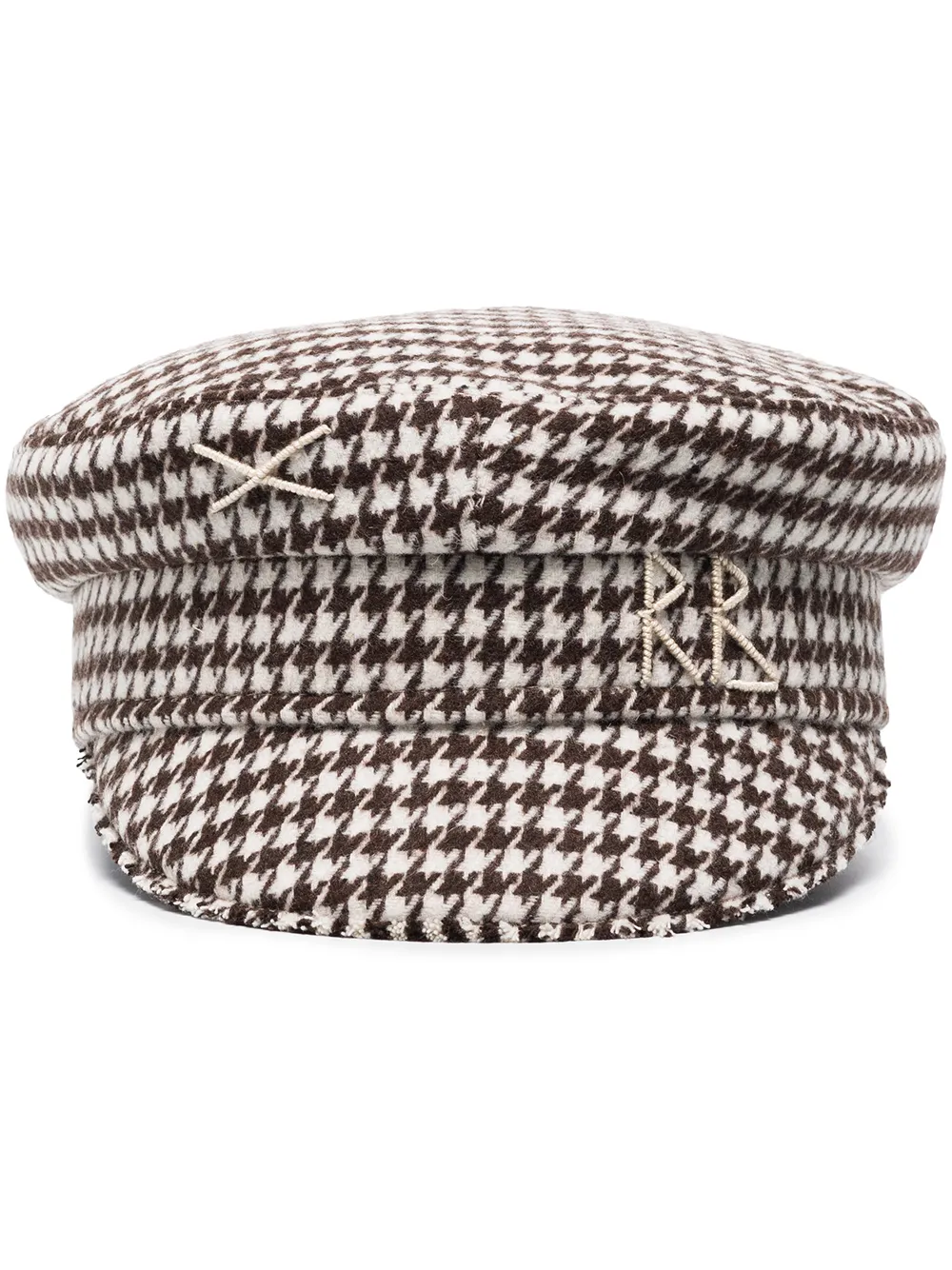 Ruslan Baginskiy фуражка в ломаную клетку