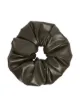 Image 1 of Jennifer Behr Janelle faux-leather scrunchie