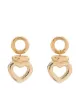 Image 1 of Laura Lombardi heart-shaped drop earrings