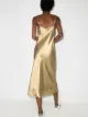 Lee Mathews V-neck slip dress