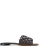 الصورة 1 من Bottega Veneta صندل بنعل مسطح