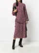 Image 2 of Nº21 leopard print frilled midi dress