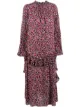 Image 1 of Nº21 leopard print frilled midi dress