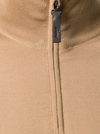 zip-up funnel neck jumper展示图