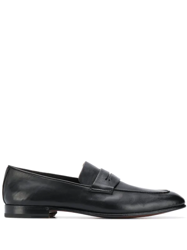 narrow loafers