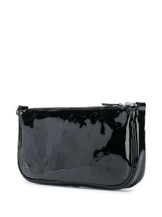 patent leather shoulder bag展示图