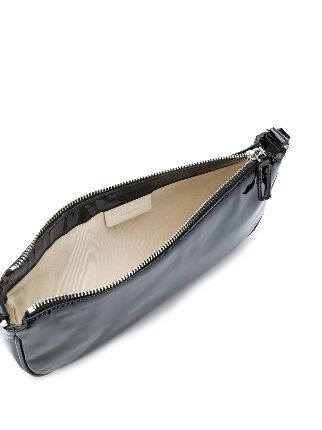 patent leather shoulder bag展示图