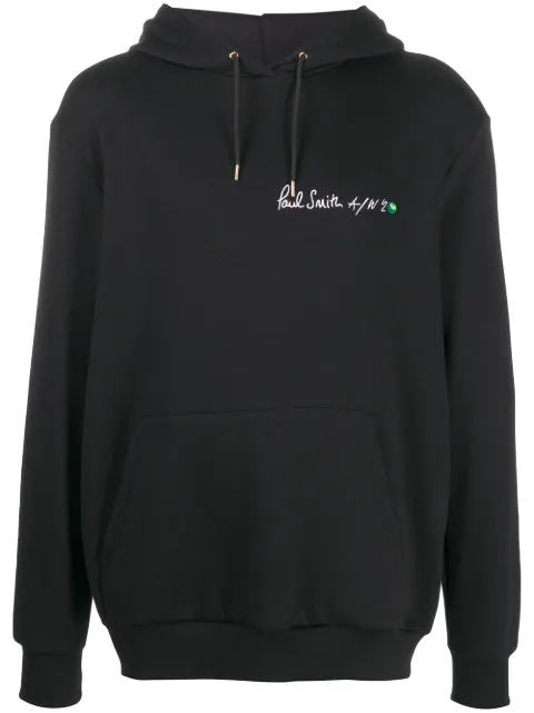 Paul Smith Moletom oversized com capuz e estampa de logo