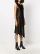 Ann Demeulemeester فستان سهل الارتداء غير متساوي الأطوال