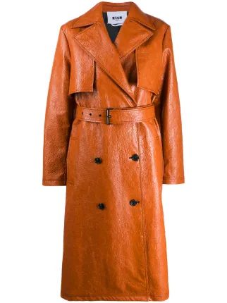 msgm trench coat