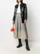 الصورة 2 من MSGM تنورة ميدي كاروهات بتأثير باهت