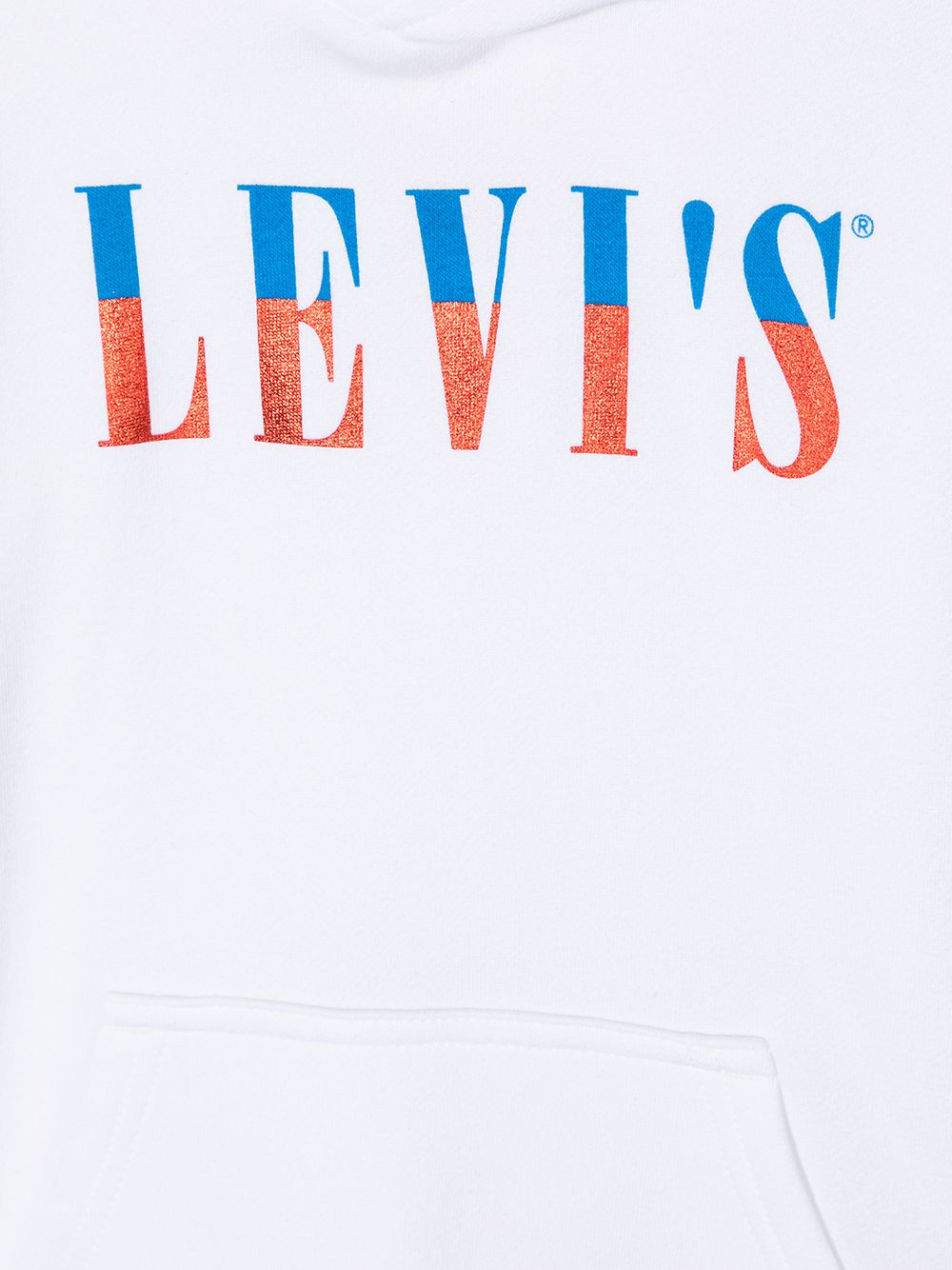 фото Levi's kids худи с длинными рукавами и логотипом