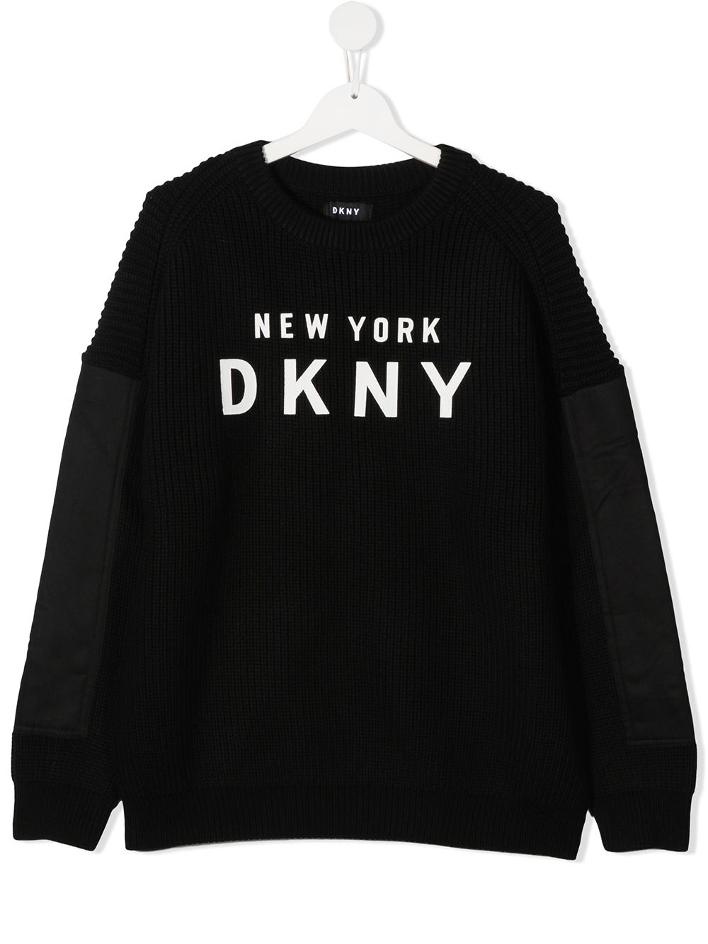 фото Dkny kids джемпер с круглым вырезом и логотипом