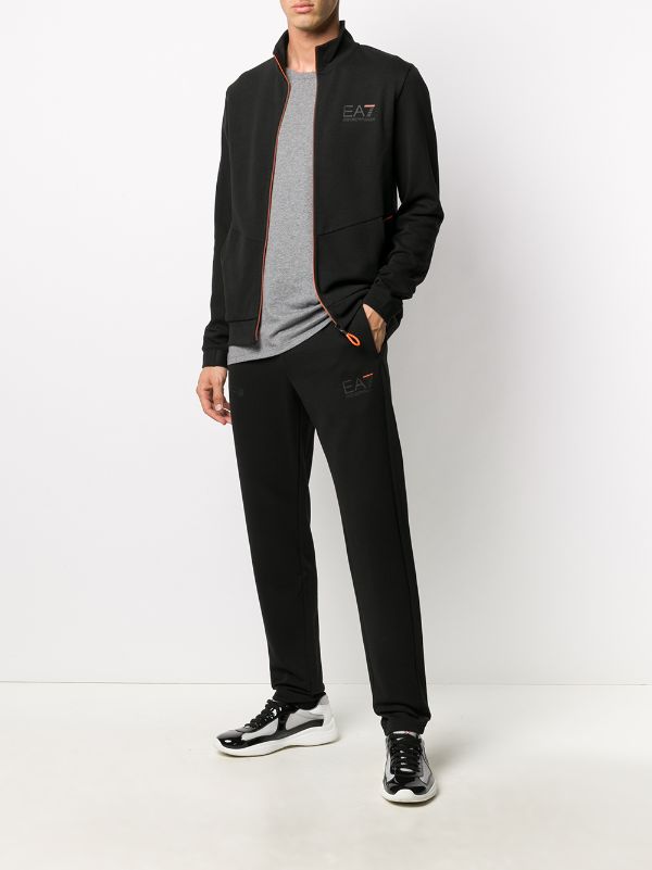 armani slim fit tracksuit