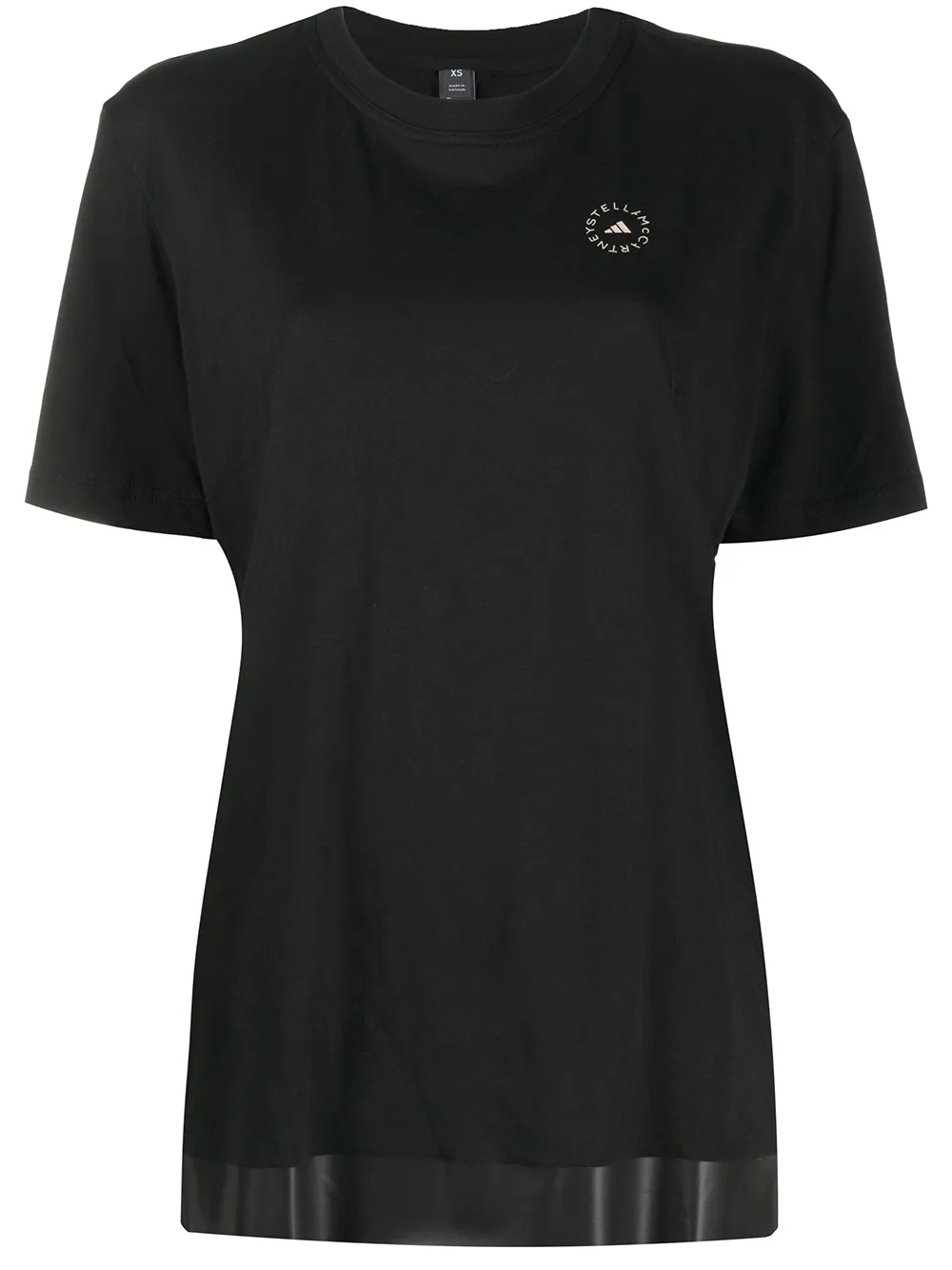 

adidas by Stella McCartney short-sleeved performance T-shirt - Black