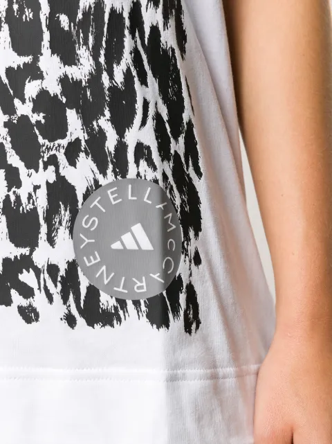 adidas leopard print t shirt