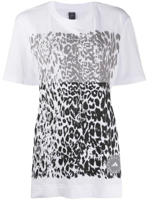 adidas leopard print t shirt