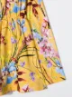 Molo Gerafftes Oberteil mit Blumen-Print