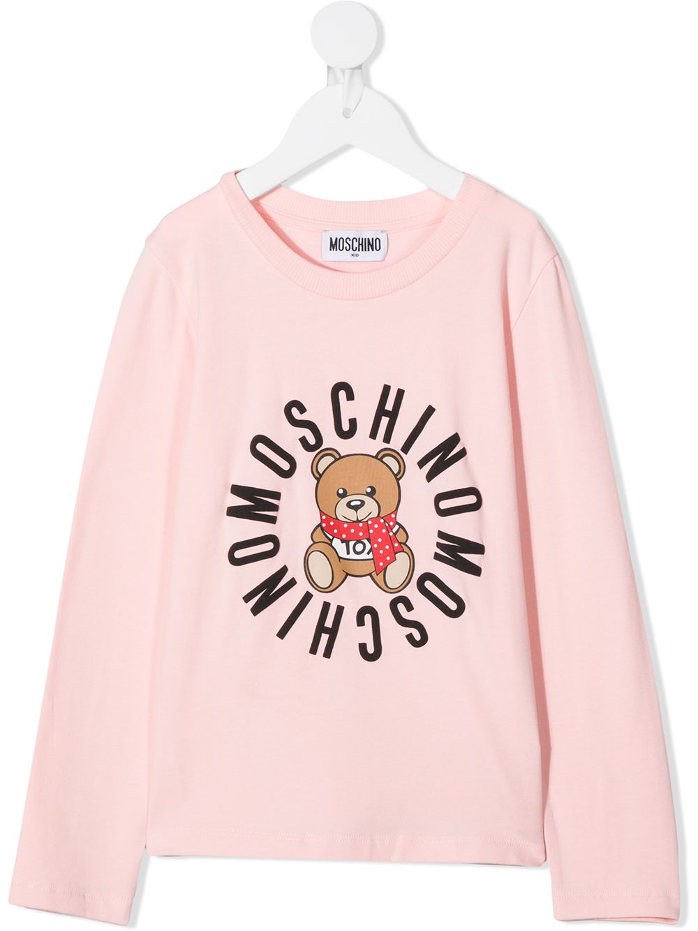 фото Moschino kids толстовка с логотипом