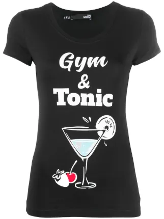 moschino gym t shirt