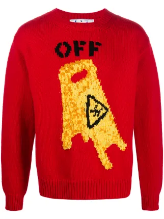 white branded jumpers