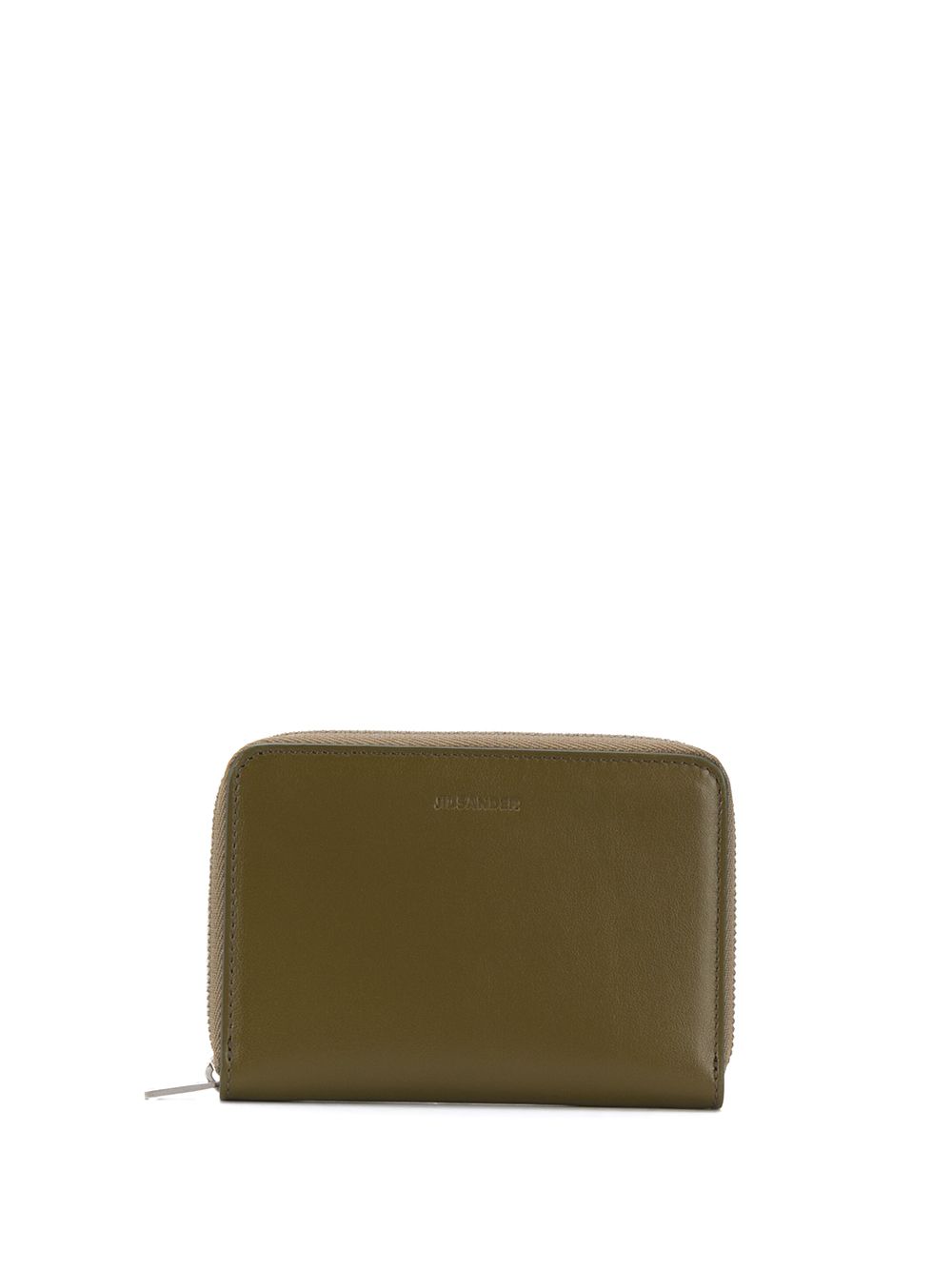 

Jil Sander cartera con logo en relieve - Verde