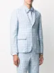 Thom Browne check single-breasted blazer