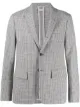 Image 1 of Thom Browne check single-breasted blazer