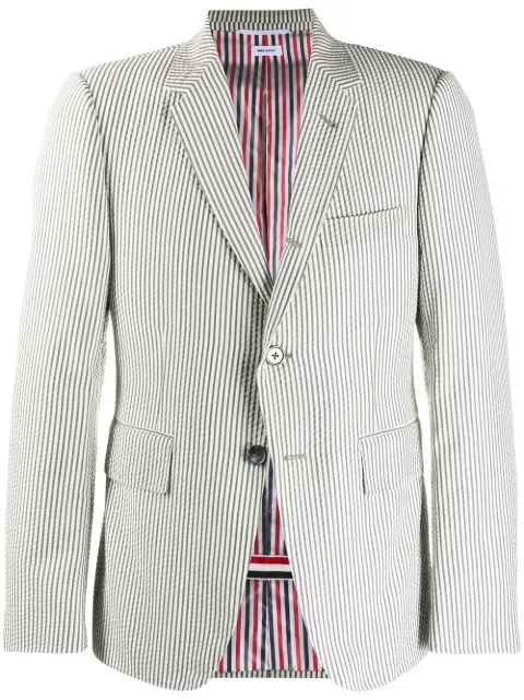 Thom Browne blazer a rayas con botones